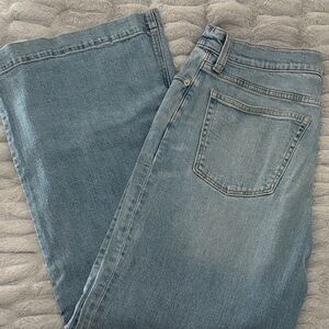 Jcrew Factory Wide Leg Jeans 27